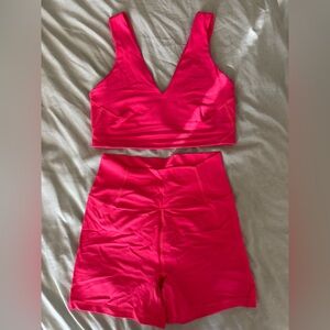 FP Movement by Free People Pink Active Set